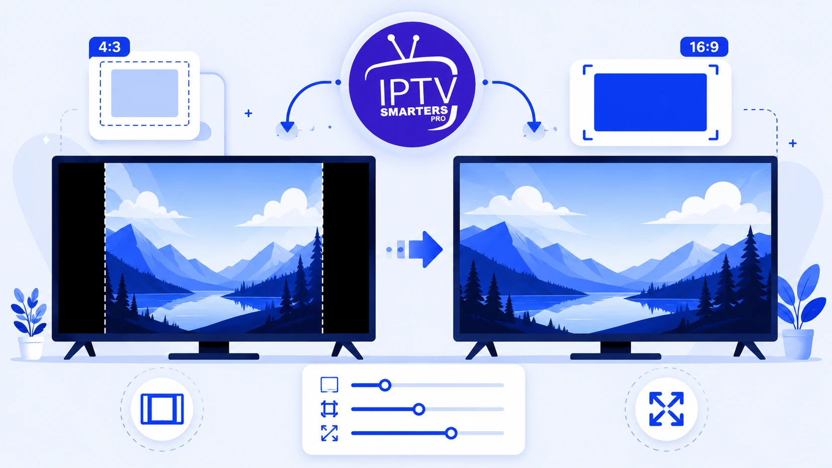 iptv smarters pro format d'image